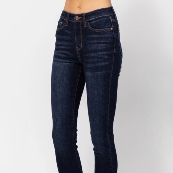 Judy Blue Denim - Judy Blue Dark Wash Skinny Jean Size 22W